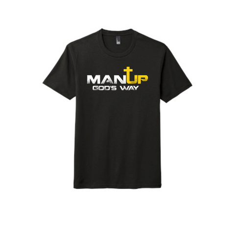 ManUp God's Way Tri-Blend - Man Up God's Way