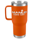ManUp Travel Mug - Man Up God's Way