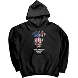 One Nation Hoodie - Man Up God's Way